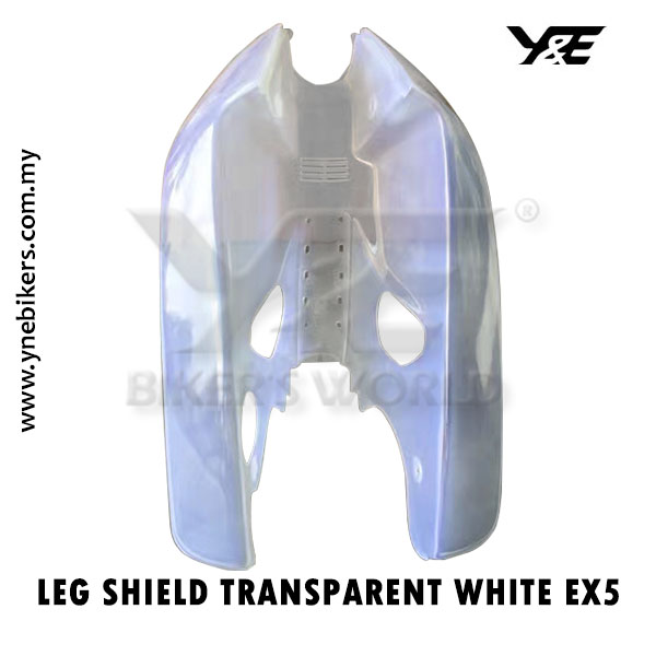 LEG SHIELD TRANSPARENT COLOR EX5 Y&E Bikers World Sdn Bhd We can