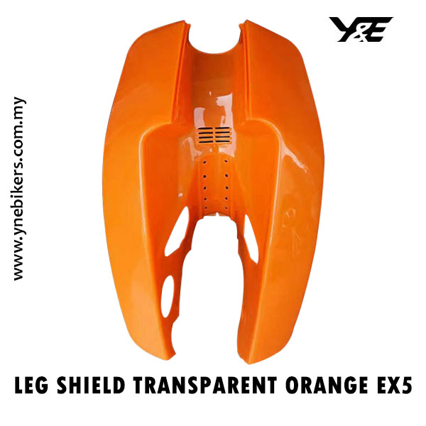 LEG SHIELD TRANSPARENT COLOR EX5 Y&E Bikers World Sdn Bhd We can