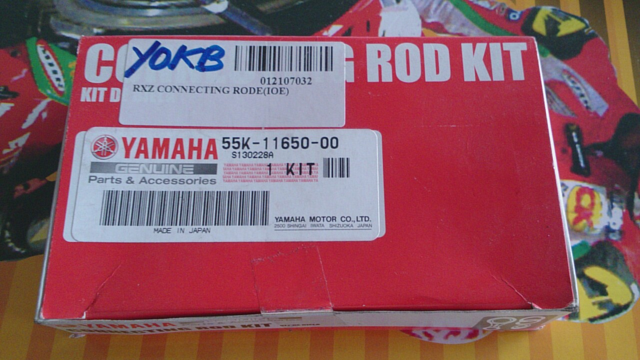 CONNECTING ROD KIT ORIGINAL (RXZ) Y&E Bikers World Sdn Bhd We can