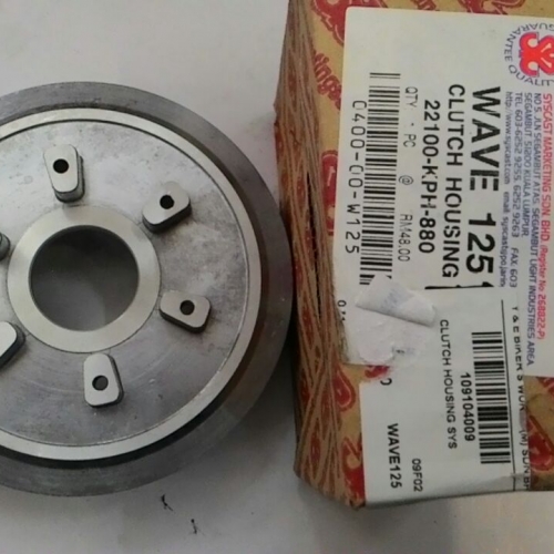 CLUTCH HOUSING NA ( WAVE125 ) Y&E Bikers World Sdn Bhd We can reach