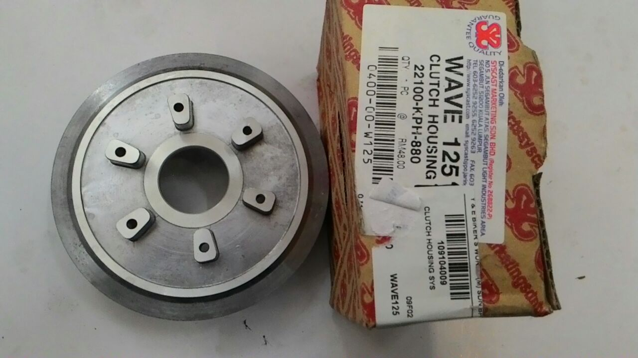 CLUTCH HOUSING NA ( WAVE125 ) Y&E Bikers World Sdn Bhd We can reach