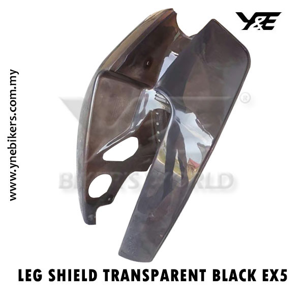 LEG SHIELD TRANSPARENT COLOR EX5 Y&E Bikers World Sdn Bhd We can