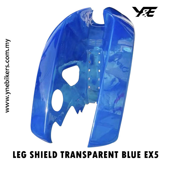 LEG SHIELD TRANSPARENT COLOR EX5 Y&E Bikers World Sdn Bhd We can