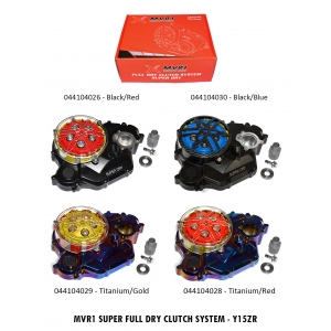 MVR1 RACING HYPER CLUTCH (5 SPRING) Y15ZR - Yu0026E Bikers World Sdn 