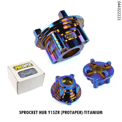 SPROCKET HUB Y15ZR (PROTAPER) TITANIUM Y&E Bikers World Sdn Bhd We can reach wherever you